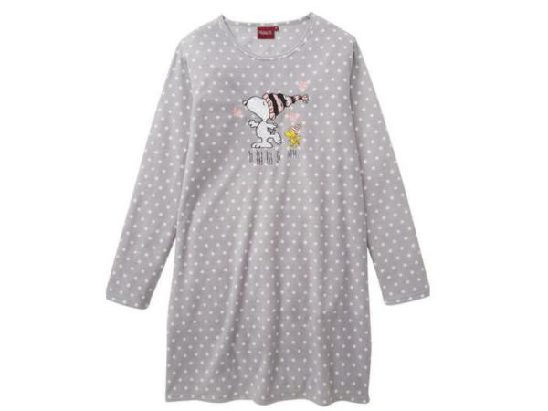 Snoopy Damen Nachthemd aus Fleece